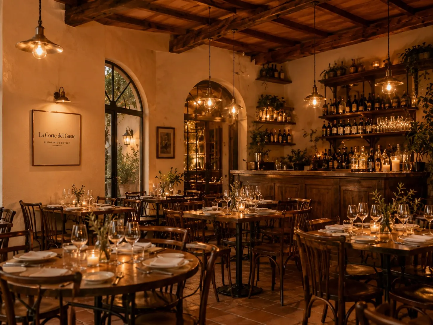 Interno del ristorante